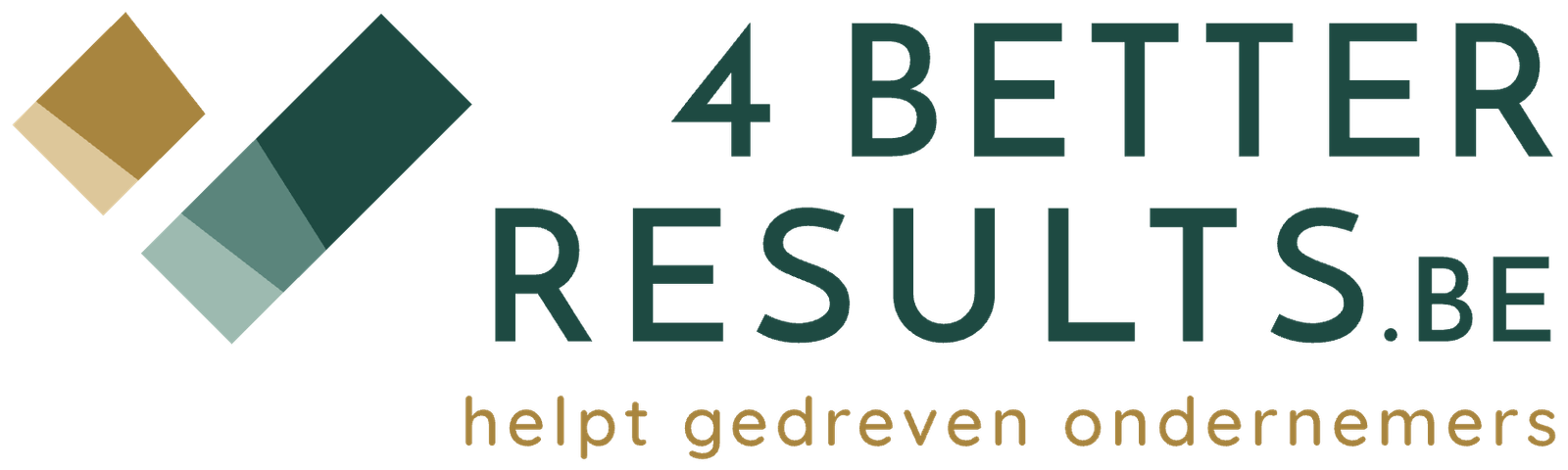 Logo 4BetterResults - Steeds verder naar betere resultaten voor KMO's in Vlaanderen